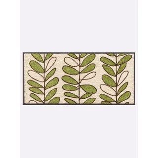 Salonloewe Fußmatte 7 mm Höhe, beige, grün