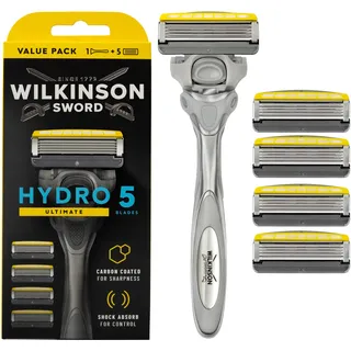 Wilkinson Sword Hydro 5 Skin Protection Advanced Rasierer mit 4 Ersatzklingen