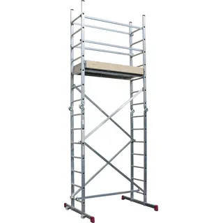 Krause 916273 Alu-Gelenkgerüst Arbeitshöhe 4,85 m