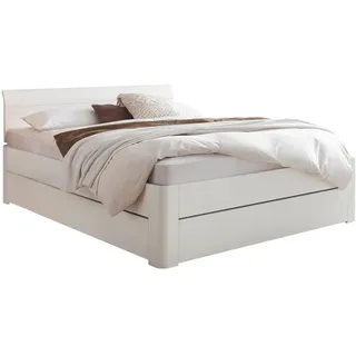 Hasena Stauraumbett , Weiß , Holzwerkstoff , 2 Schubladen , 160x200 cm , Bettkasten, mit Schubkästen, in verschiedenen Größen erhältlich , Babymöbel & Kindermöbel, Kinderzimmer & Jugendzimmer, Kinderbetten, Kinderbetten & Jugendbetten