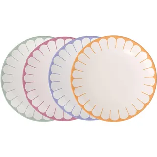 Villeroy & Boch Frühstücksteller ø 21,2 cm bunt 4er Set