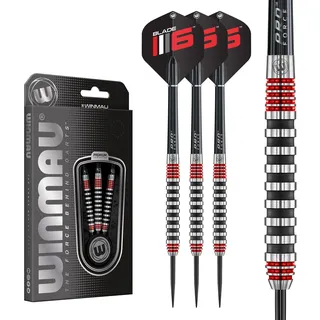 WINMAU Darts Advance 500 Series Dartpfeile mit Dartflüge und Dart Stiele