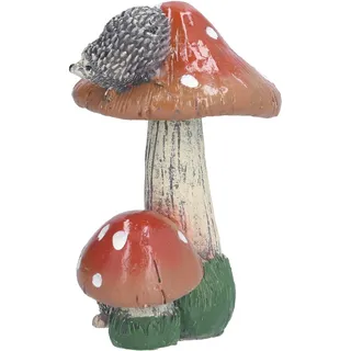 Harz-Skulptur,Tier Statue,Miniatur Pilz Figur,Pilz Statue,Harz Ornament,Garten Dekor