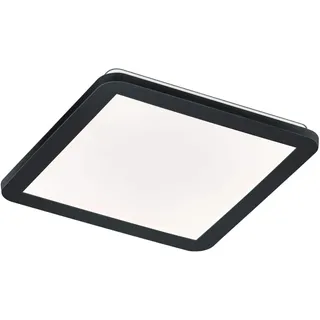 Trio Camillus 1 LED-Panel 30 cm x 30 cm schwarz matt