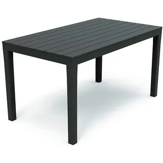 Mojawo Gartentisch 138 x 80 x 72 cm Anthrazit