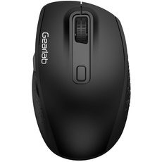 Gearlab G305 Wireless/Bluetooth Dual (Kabellos), Maus, Schwarz