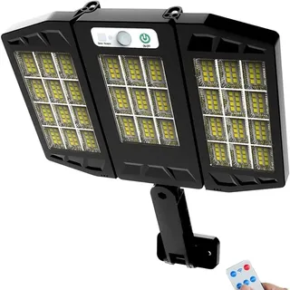 Solarstrahler 264 LED SMD Bewegungsmelder Fernbedienung HS-V97 Photovoltaisch