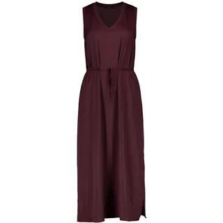 Etuikleid ZERO "Etuikleid mit Rippbündchen", Damen, Gr. 36, EURO, lila (schwarz aubergine), Obermaterial: 100% Polyester PES., Kleider Etuikleid