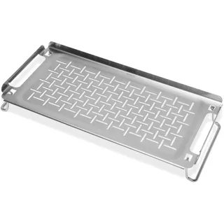 Weber Warmhalterost 42 x 20 cm Edelstahl Silber