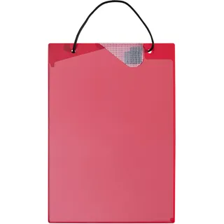 Auftragsmappe Werkstatt PERFORMANCE mit Schlüsselfach rot, Kunststoff|Karton