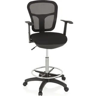 HJH Office TOP Work 108 Netzstoff Schwarz