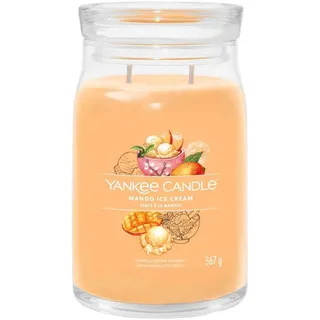 Yankee Candle Mango Ice Cream Duftkerze 567 g gelb