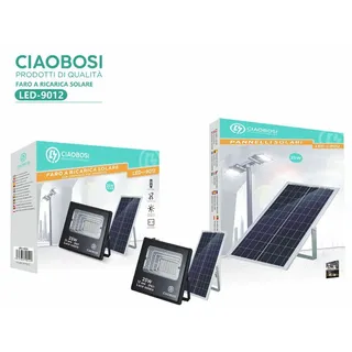 Leuchtturm Strahler LED Photovoltaik Solarpanel 25W Mit Dämmerig Linq