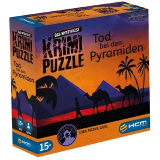 HCM HCM-Kinzel Das mysteriöse Krimi Puzzle Tod bei den Pyramiden 55176