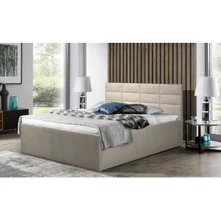 Halmon Schlafkomfort Betten Athena 100 x 200 cm Beige