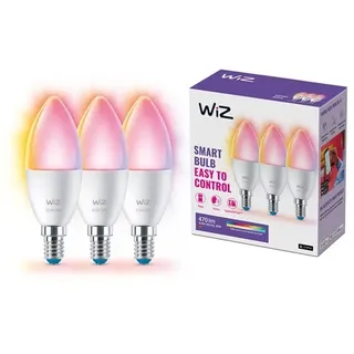 WiZ Colors Kerze E14 C37 - 3er-Set