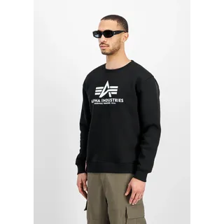 Alpha Industries Basic Sweatshirt Schwarz 3XL