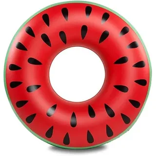 Schwimmreifen für Erwachsene, Schwimmring Donut Aufblasbarer Schwimmring 120cm, Sommer Wasser Spielzeuge Schwimm Pool Ring