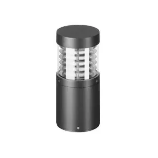Brumberg 65181103 LED-Pollerleuchte 230 V AC, 50 Hz, 13 W, 3.000 K, graphit struktur, schaltbar