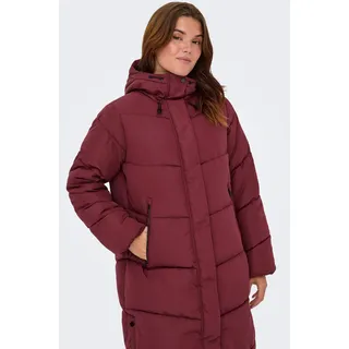 ONLY Steppmantel »ONLMAGGI LIFE LONG PUFFER CC OTW«, rot