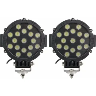 Arbeitslicht, 51W Hochintensität, wasserdichtes Design, Schwarzer Fleck