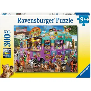 Ravensburger - Kinderpuzzle - Puzzle 300 Teile XXL - Trendige Hunde - Ab 9 Jahren - Hochwertiges Puzzle - Dicker, Stabiler Karton - Tiere - 13416