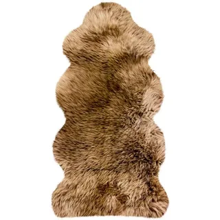 Heitmann-Felle Lammfell KE 152 Fellteppich 68 x 140 cm Braun