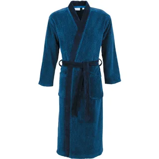 Comtessa velours Bademantel night blau L