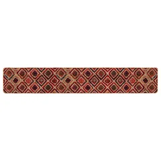 vidaXL Teppichläufer MARSA Mehrfarbig 50 x 300 cm Polyester und PVC