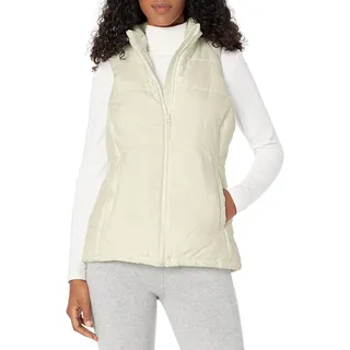 Amazon Essentials Damen Mittelschwere Daunenweste mit Reißverschluss, Elfenbein, XXL