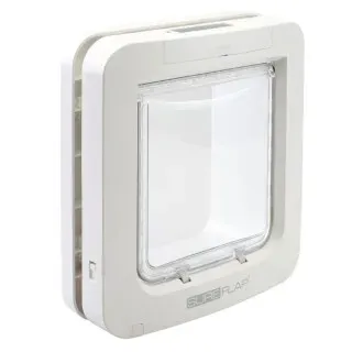 Sureflap Mikrochip Katzenklappe Weiß 1 St.