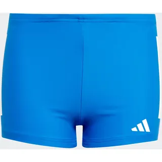 adidas 3-Streifen Kids Boxer-Badehose Bright Royal / White 128    