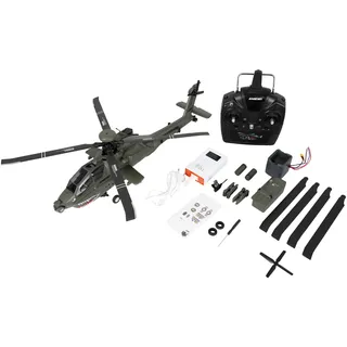 AMEWI RC-Hubschrauber Apache AH-64D CH RTF grün (1:32)