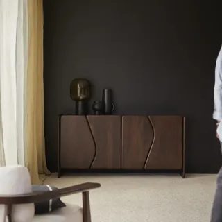 Noé - Sideboard aus massivem Mangoholz, 160 cm