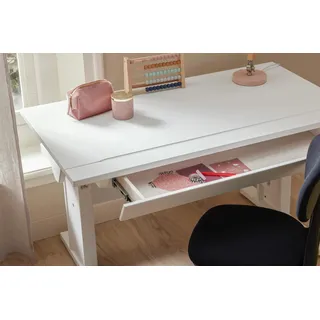 Schublade passend zu den LIFETIME Kinderschreibtisch Kiefer weiß - Weiß