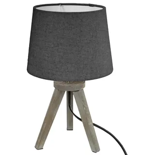 Aria Grey Nachttischlampe mit Stativ
