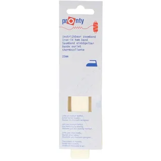 Pronty 930900000 HemTape, Weiss, 20 mm
