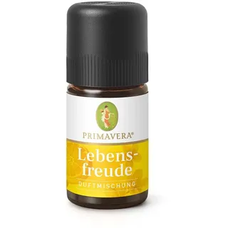 PRIMAVERA Duftmischung Lebensfreude bio 5 ml - Orange, Frangipani und Litsea - Aromaöl, Duftöl, ätherisches Öl Aromatherapie - ausgleichend - vegan