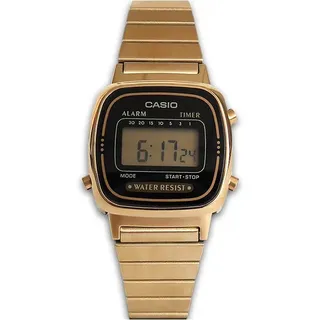 Casio LA-670 Damen Edelstahl 20 mm LA670WG-1