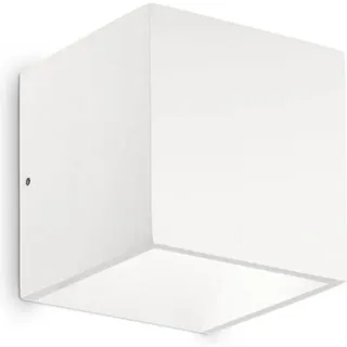 Ideal Lux LED Wandleuchte 8,5W Weiss IP54 neutralweiss 149745 IP54)