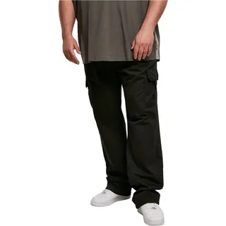Urban Classics Straight Leg Cargo Pants Männer Cargohose schwarz