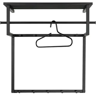 Spinder Garderobenleiste Metall 10 Haken Schwarz