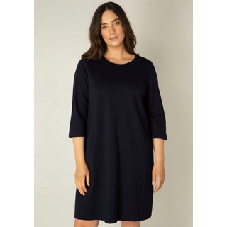 Base Level Curvy Etuikleid »Addy«, in formstabilem Viskosemix Base Level Curvy navy dark blue