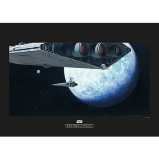 KOMAR Wandbild Star Wars Orbit 70 x 50 cm