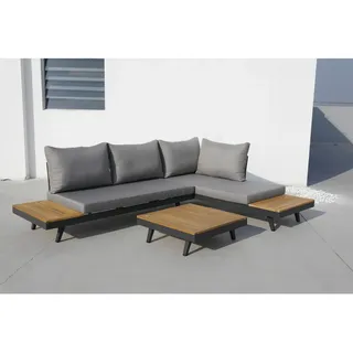 acamp® Naxos Lounge-Set grau