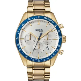 Hugo Boss Herrenuhr 1513631 – Trophäe (zx137a) - Weiß, Blau, Gold