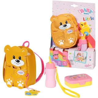 BABY BORN Puppen Rucksack Kindergarten Rucksack Gelb/Mehrfarbig (834961)