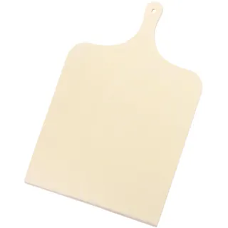 QUARKZMAN Pizzabrett Holz Pizzaschieber Birke Pizzaschaufel Kitchenware mit Griff Für das Auslegen von Pizzen 1er Set, M
