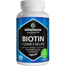 Bild Biotin + Zink + Selen Tabletten 365 St.