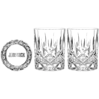 Nachtmann Whiskyglas »Becher John Wick 295 ml 2er Set transparent«, farblos